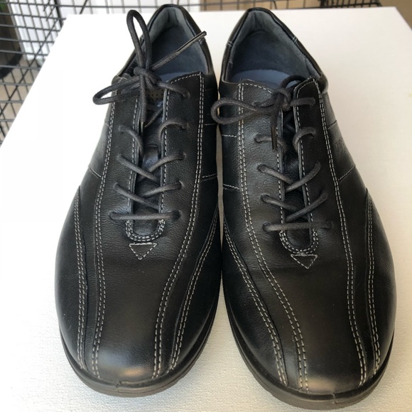 [Ecco] Leather sky tie womens shoes - Picture 7 of 8